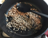 和風あん(濃)でレタスのひき肉あんかけ作り方3写真