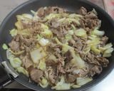 材料２つ☆牛肉と白菜のすき焼き煮作り方7写真