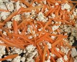 赤紫白菜のそぼろあんかけ作り方4写真