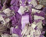 赤紫白菜のそぼろあんかけ作り方5写真