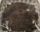 ドリップコーヒーのだしがらで消臭剤を作り方7写真