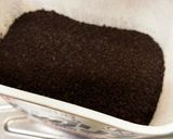 ドリップコーヒーのだしがらで消臭剤を作り方9写真