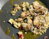 牡蠣のオイル漬けパスタ作り方7写真