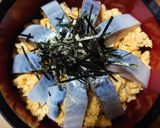 特製ダレのスクランブルエッグしめ鯖丼作り方3写真