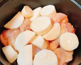 手羽元と山芋の山椒風味♡おうち居酒屋作り方3写真