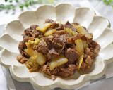 材料２つ☆牛肉と白菜のすき焼き煮作り方8写真
