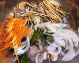 野菜のかき揚げ～ホタテ～作り方1写真