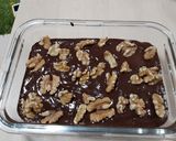 胡桃のチョコケーキ作り方1写真