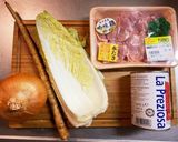 ピリ辛和風チキンストロガノフ作り方1写真