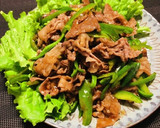手抜き☆青椒肉絲風　牛のオイスターソース作り方7写真