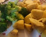 ホットプレートでシュクメルリ作り方1写真