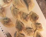 餃子の皮ラビオリのほうれん草クリーム作り方6写真