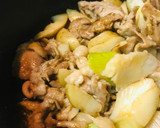 豚こまぎれ肉と長ネギの肉じゃが炒め煮作り方3写真