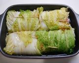 超簡単！餅のロール白菜☆レンチン8分作り方3写真