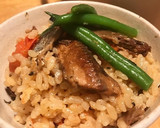 さんま缶で簡単☆バター香る炊き込みごはん作り方16写真