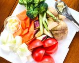 鶏胸肉とお野菜のマヨグリル作り方3写真