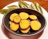 シナモンリーフ(けせんの葉)の焼き林檎作り方8写真