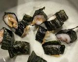 豚こまの照り焼き餅ピザ離乳食後期にも作り方13写真