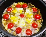 キャンプでアヒージョ アサリとチーズ美味作り方3写真