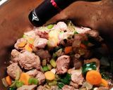 スペイン料理-頬肉の赤ワイン煮作り方5写真