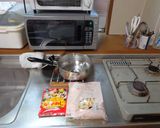 最速の野菜たっぷり中華スープ作り方1写真
