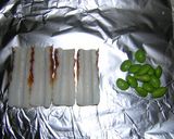 お弁当・竹輪の枝豆ボート♪作り方1写真