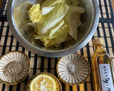 ちぎって和えるだけ　白菜サラダ作り方1写真