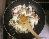超簡単☆こく旨!しっとりカレーマヨ炒飯♫作り方5写真