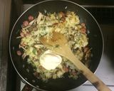 超簡単☆こく旨!しっとりカレーマヨ炒飯♫作り方6写真
