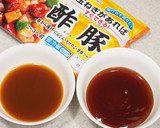 レトルト酢豚用追加のタレ（ソース）作り方1写真