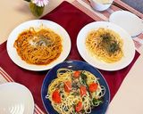 鍋の素で！ほうれん草としらすの旨塩パスタ作り方5写真