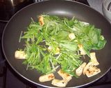 簡単★水菜とおあげの炒め物作り方3写真