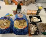 超簡単旨ランチ☆とりきのこクリームパスタ作り方1写真