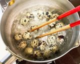 簡単♫うずらの卵の茹で方作り方2写真