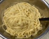 超簡単旨ランチ☆とりきのこクリームパスタ作り方6写真