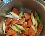 白菜とはんぺんの煮物作り方3写真