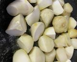里芋でのり塩バター炒め作り方2写真