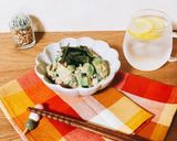 アボガドとオクラのツナマヨ醤油和え作り方4写真