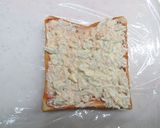 冷凍OK◎しらすとツナマヨチーズトースト作り方2写真