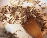 ひき肉ときのこの柚子胡椒味噌ミートソース作り方4写真