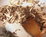 ひき肉ときのこの柚子胡椒味噌ミートソース作り方4写真