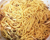 ひき肉ときのこの柚子胡椒味噌ミートソース作り方5写真