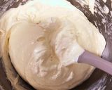 バレンタインに♡苺ストライプロールケーキ作り方4写真