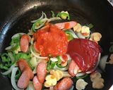 洋食屋さんのナポリタン作り方7写真