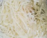 シャキシャキジャガ芋と豚肉炒め作り方1写真