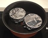 簡単茶碗蒸し (鍋orフライパンで)作り方4写真