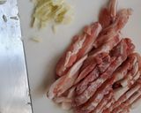 シャキシャキジャガ芋と豚肉炒め作り方2写真