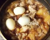 ご飯が進む！鶏もも肉と大根のポン酢煮作り方5写真