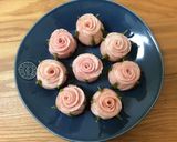 まるで薔薇♡赤パプリカマントウ作り方14写真