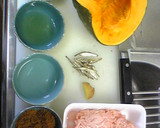かぼちゃの煮物からそぼろあんかけ作り方1写真